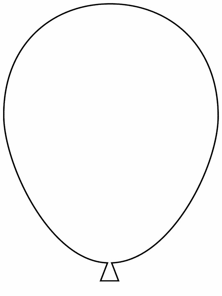 balloon coloring page could be used as a template for applique