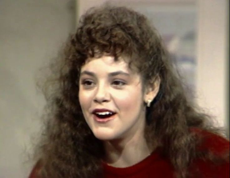rebecca schaeffer during a cbs this morning interview in rebecca schaeffer during a cbs this morning interview in