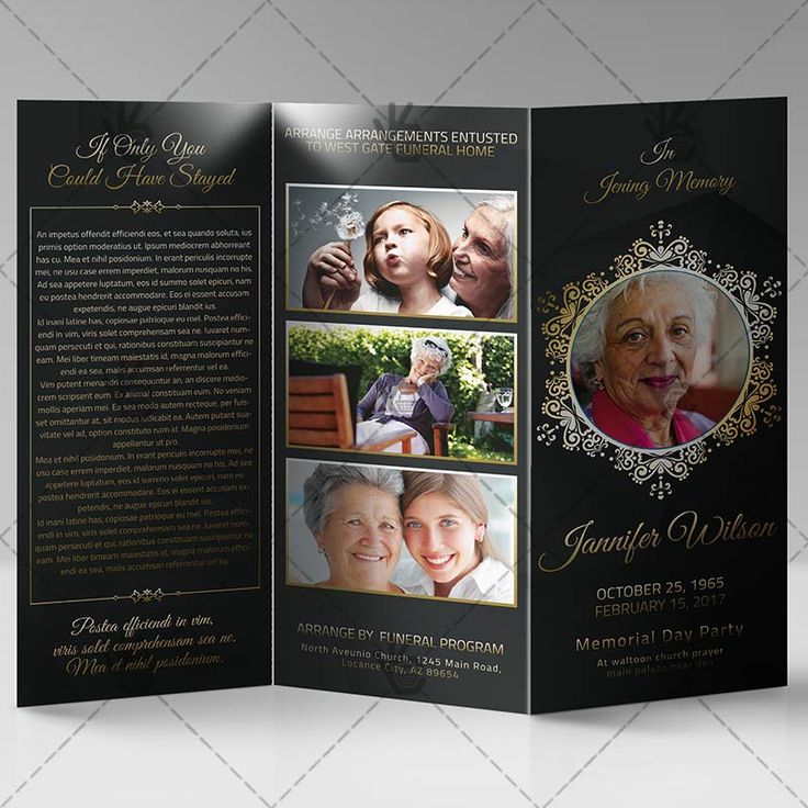 Memorial Program - Premium Tri-Fold Brochure PSD Template. #funeral #funeralprogram #funeralserviceprogram #gospel #inlovingmemory #memorial #memorialservice #programforfuneral #programtemplates #trifoldfuneralbrochure DOWNLOAD PSD TEMPLATE HERE: https://www.psdmarket.net/shop/memorial-program-premium-tri-fold-brochure-psd-template/ MORE FREE AND PREMIUM PSD TEMPLATES: https://www.psdmarket.net/shop/