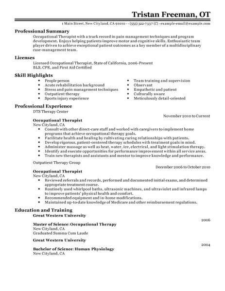 cota l resume examples pinterest resume examples cota resume examples