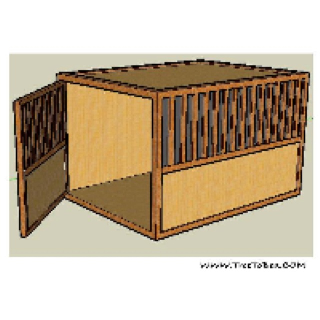 furniture denhaus wood dog crates. wooden dog crate furniture for your home denhaus wood crates