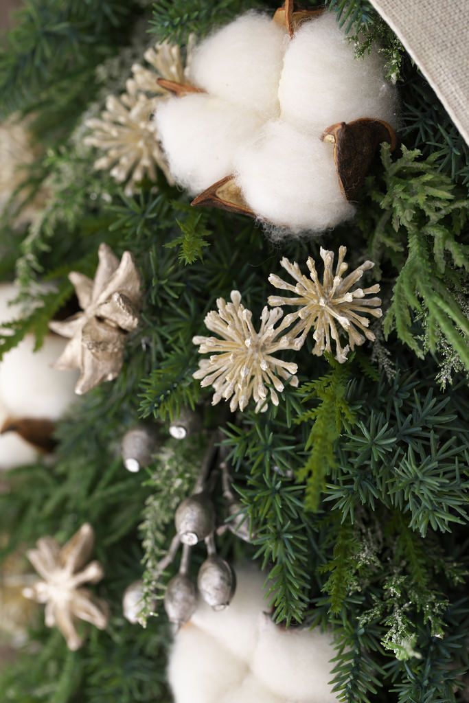 大人のナチュラルクリスマススワッグ | el flowers online shop ...