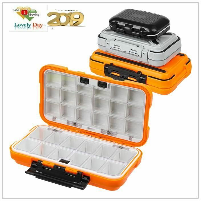 Accessories Organizer Bait Storage Case Double Layer Fishing Tackle Box