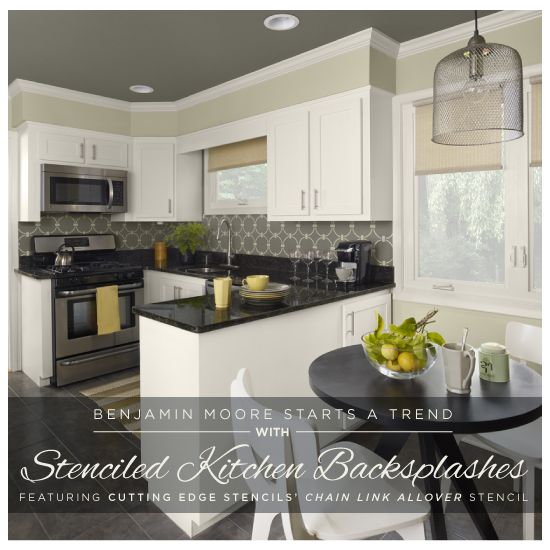 18 Best Stenciled Kitchens Images On Pinterest Cutting Edge Endearing Kitchen Stencil Designs Decorating Inspiration 18 Best Stenciled Kitchens Images On Pinterest Cutting Edge Impressive Kitchen Stencil Designs Design Ideas
