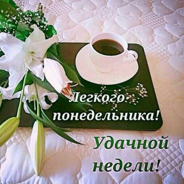 открытка с добрым утром и хорошей недели мужчине покрытия кухни предлагается