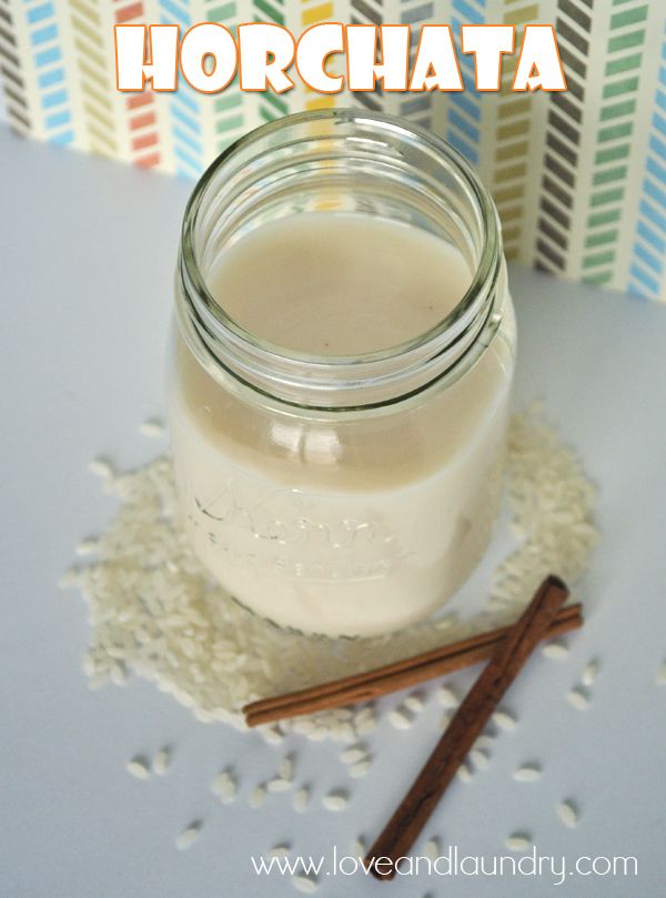 Horchata Rice Drink Recipe Horchata Rice Drink Recipe