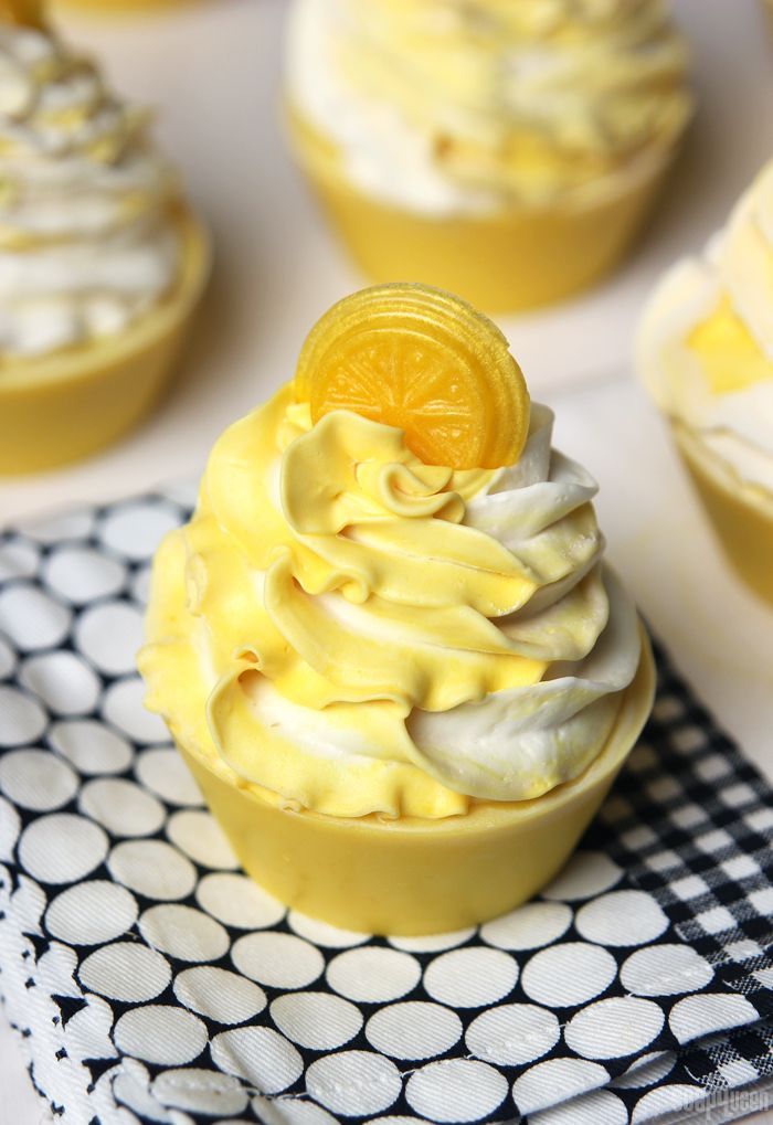 Lemon Cold Process Soap Cupcakes DIY
