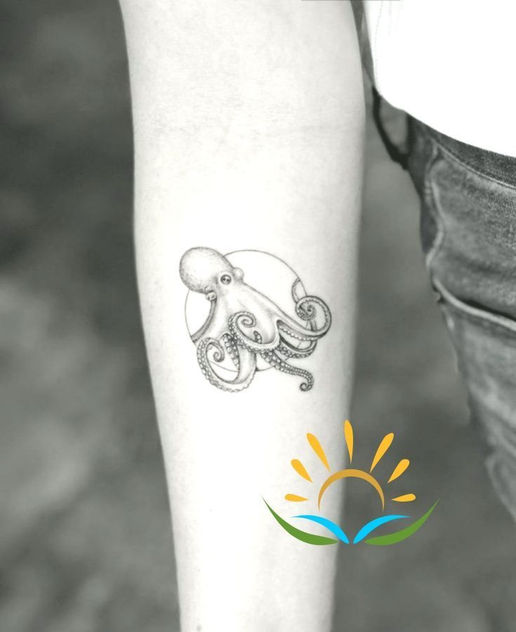 Ihr Mikro Riesen Pacific Octopus Tattoo., #ihr #Mikro #Octopus #octopustattooleg #Pacific #R...