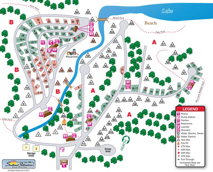 Myrtle Beach State Park Campground Map Maps Database Source