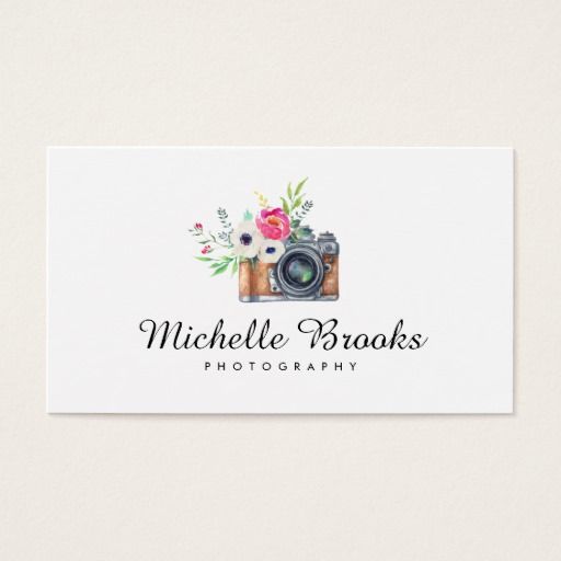 292 Best Wedding Business Cards Images On Pinterest Card Flower Wedding Photography Business Card
