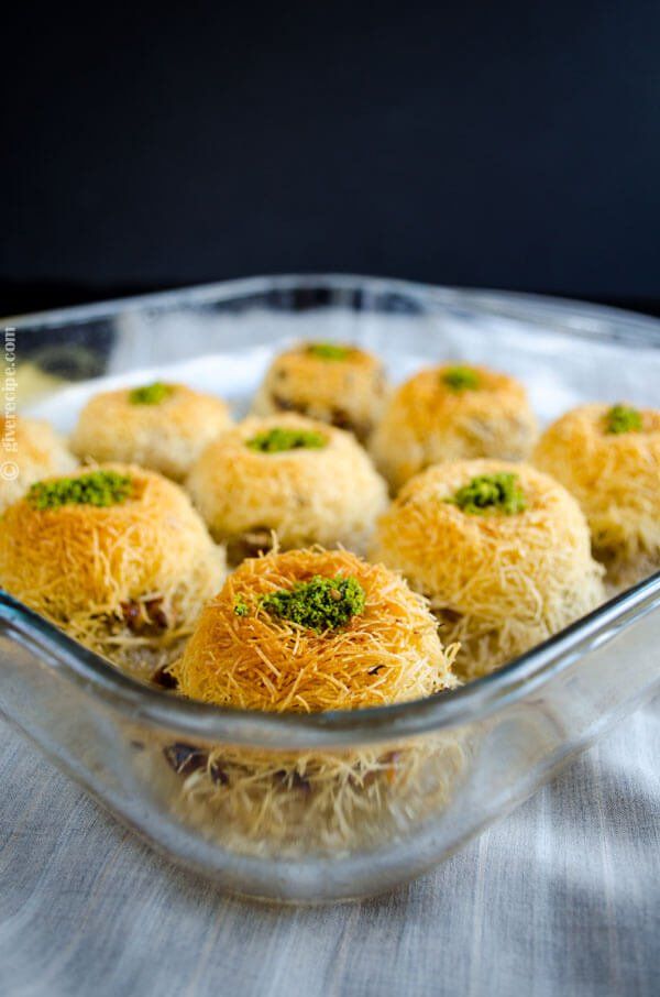 Корзиночки катаифи