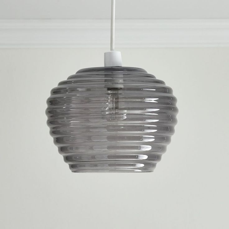 Wilko Grey Beehive Pendant Light Shade Shades Ceiling Lamp Hanging Lamps Ceiling Lamp Shades, Grey Lamp Shades Wilko