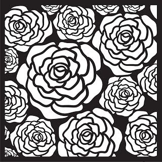 Download Free Full Bloom Rose SVG File | Scrapbook overlay, Flower ...