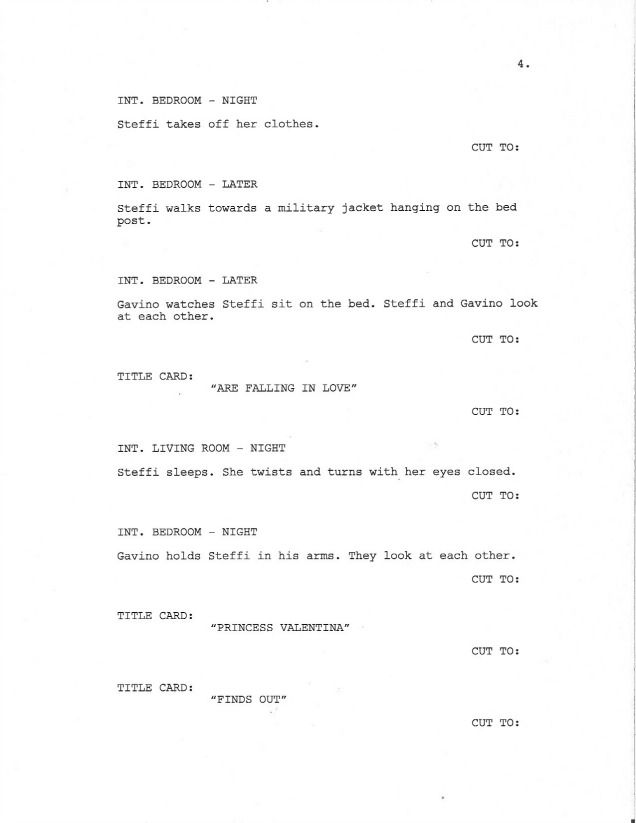Page 2 of Royal Love Story From The Grave - Sample Screenplay - screenplay template Page 2 of Royal Love Story From The Grave - Sample Screenplay - screenplay template