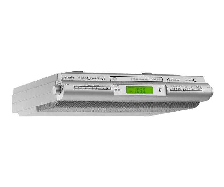 Más De 25 Ideas Increíbles Sobre Under Cabinet Radio En Under Cabinet Kitchen Cd Clock Radio Icfcdk50
