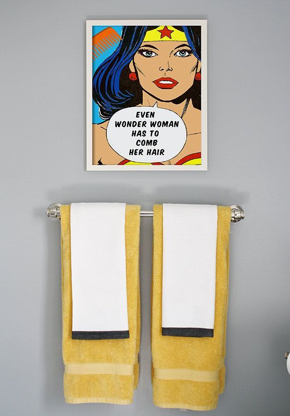 Fiercest Of Them All Shower Curtain Wonder Woman Comic Wonder