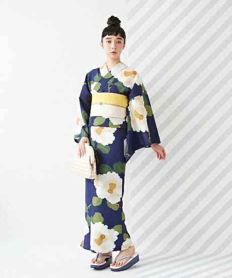 Item Rakuten Co Jp Furifu 51 3 050 日本のストリートスタイル 伝統的な服 浴衣 椿 Item Rakuten Co Jp Furifu 51 3 050 日本のストリートスタイル 伝統的な服 浴衣 椿