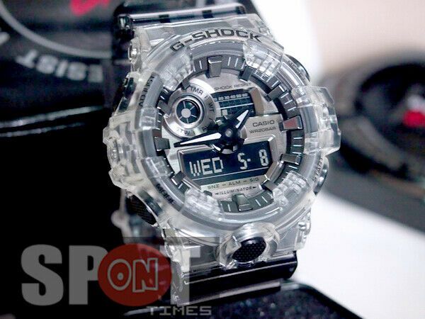 g shock transparent strap