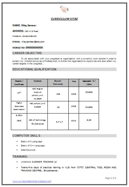 2 page resume format for freshers professional curriculum vitae resume template for all seekers sle template of boxed 2 page resume format for freshers professional curriculum vitae resume template for all seekers sle template of boxed