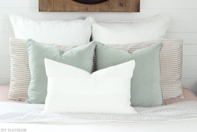 Euro Shams | Bed pillows, Bed DIY King sized Pillow Shams and Bed