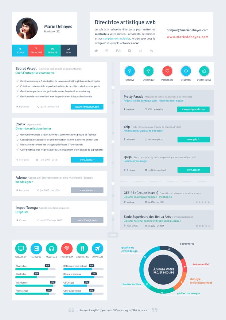 Resume-real-pixel UI design Pinterest Flat design, Ui ux and