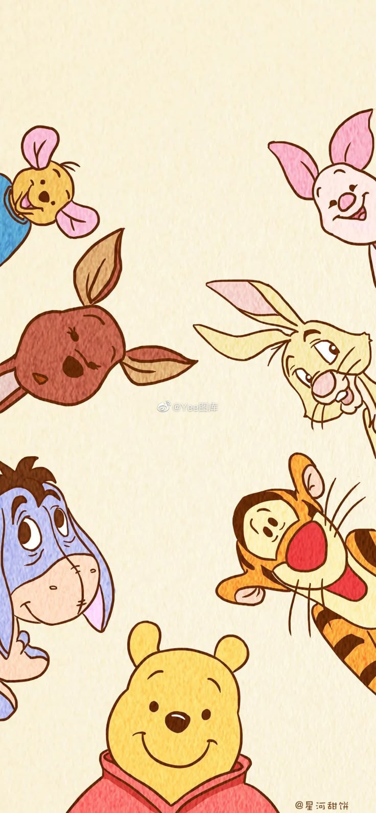 Iphone X Winnie The Poo Wallpaper Pin by 欣樺 李 on Aesthetic- Background- Wallpaper | Winnie the pooh