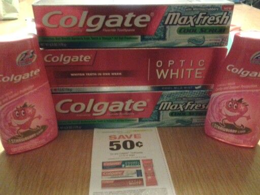 Colgate 50 cent coupon