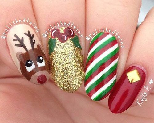 Weihnachtsnägel