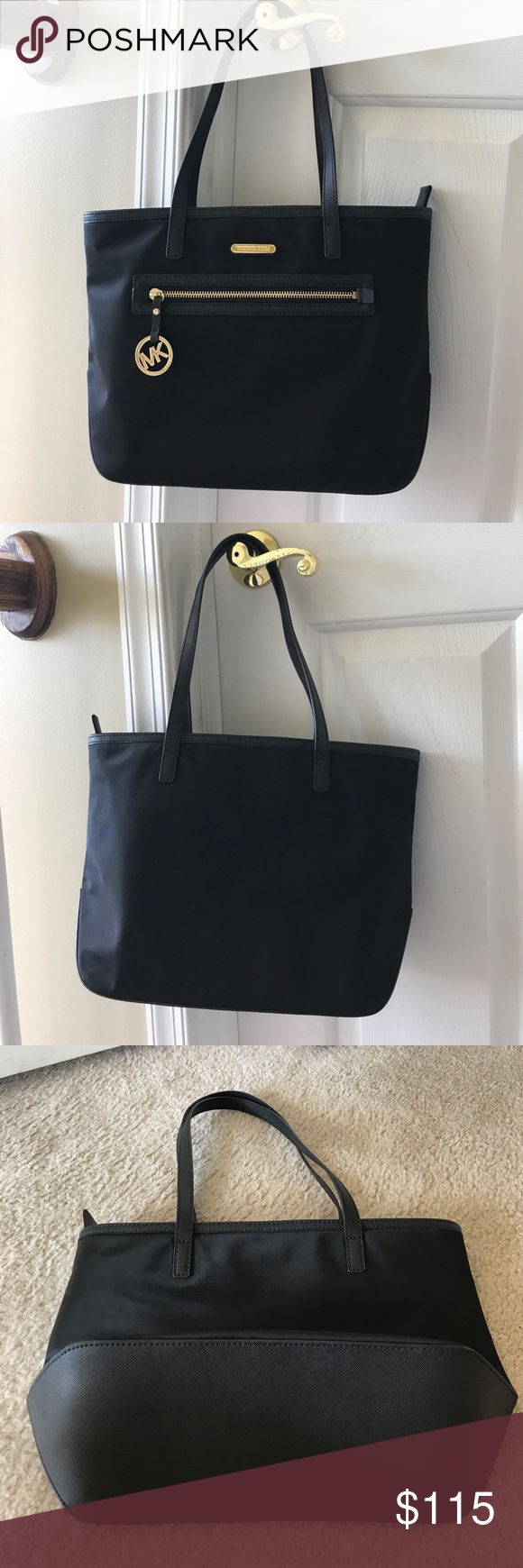 michael kors purse used michael kors large black tote