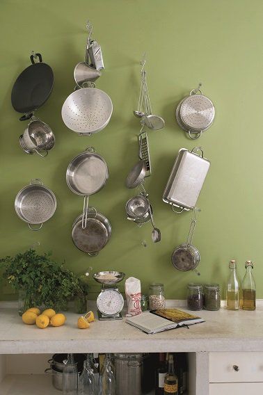 Peinture Cuisine Couleur Minérale Vert Tendance Astral En 2019