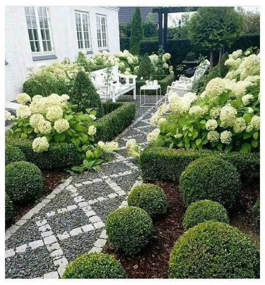 garden landscape #principlesoflandscapegardening | Front yard design