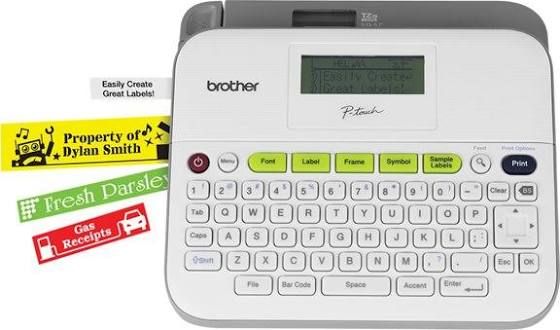 I love this because it has 100’s of fonts! Brother PTouch Compact