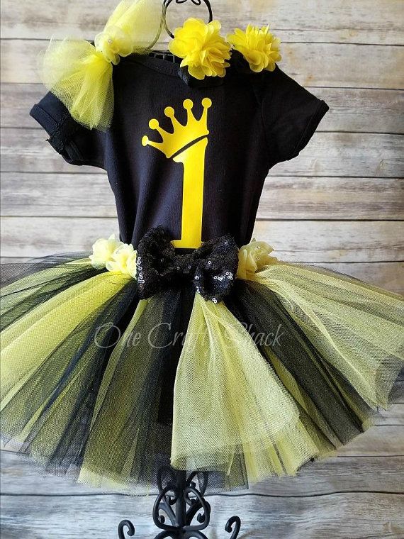 Custom Party Shop Baby Girls Novelty Arrow First Birthday Outfit 2T Pink and Black