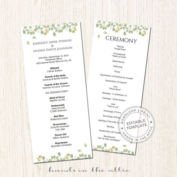 57 best Wedding Program images on Pinterest My etsy shop - wedding agenda 57 best Wedding Program images on Pinterest My etsy shop - wedding agenda