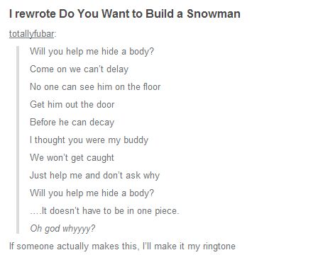 Can you help me do my homework frozen parody