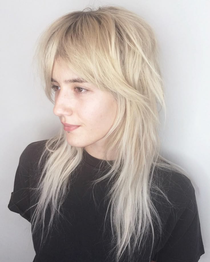 60 Lovely Long Shag Haircuts for Effortless Stylish Looks in 2025 Long choppy ha