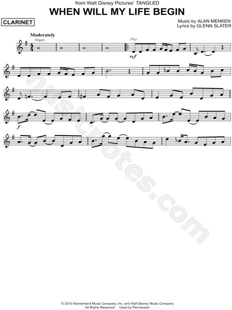 54 best musica images on pinterest music notes sheet music and when will my life begin sheet music