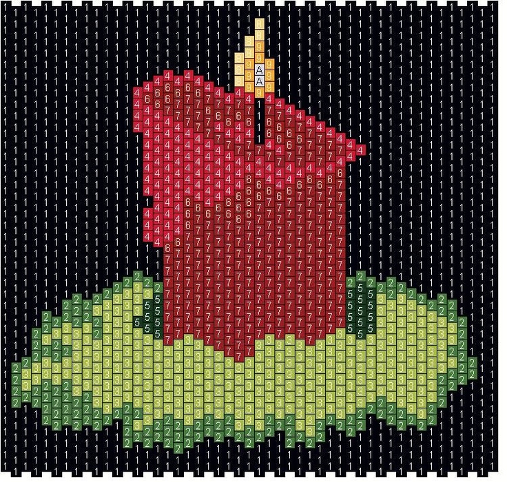118 best christmas bead patterns inspiration free images seed bead christmas ornament pattern