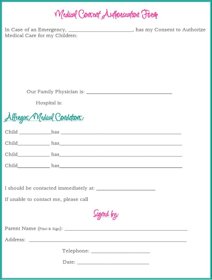no matter what type of application form you need you are likely to - printable medical release form for children no matter what type of application form you need you are likely to - printable medical release form for children