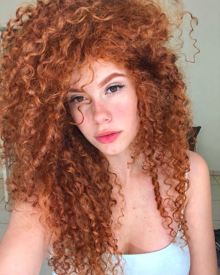 Shower babe curly long hair
