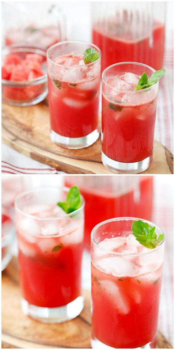 Watermelon-Tequila Cocktail - refreshing and amazing ... Watermelon-Tequila Cocktail - refreshing and amazing ...