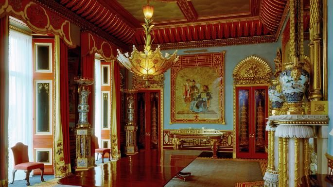 Chinese Dining Room Buckingham Palace Palace Interior Palace