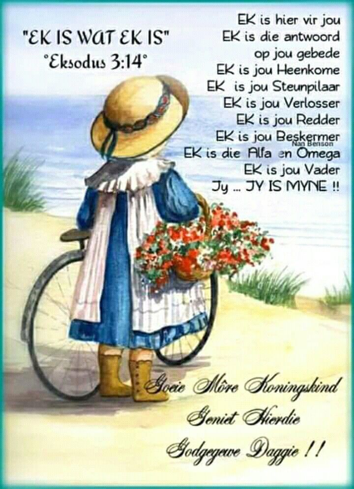 Pin by Magdelena Kritzinger on Goeie Môre... | Goeie more, Good morning