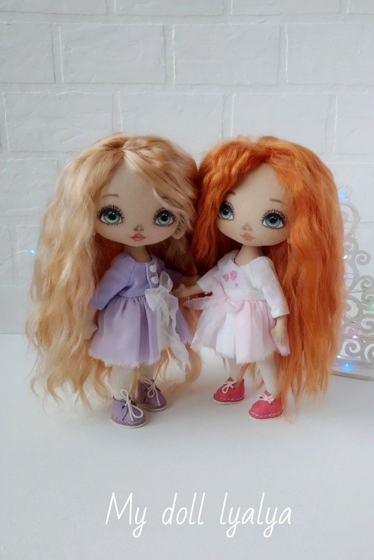 Jan 27, 2020 - Куклы ручной работы Textile pupae 20cm tall, stand alone, sit. The head is swivel, natural hairs, you can comb, do hairstyles. The price is 70 $.