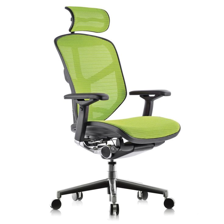 111 Best Office Chairs Images On Pinterest Barber Chair Desk Enjoy Office Chair With Headrest Green Next Day Delivery Packed Full Of Ergonomic