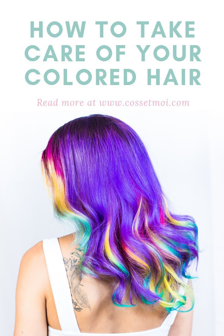 Five Hair Care Secrets For Your Colored Hair With Images Hair