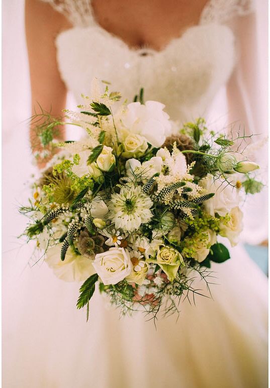 205 Best Summer Arrangements From Members Of The British Flower White Summer Flower Wedding Bouquet With Gres And Seed Heads By Www Wildandwondrousflowers Co
