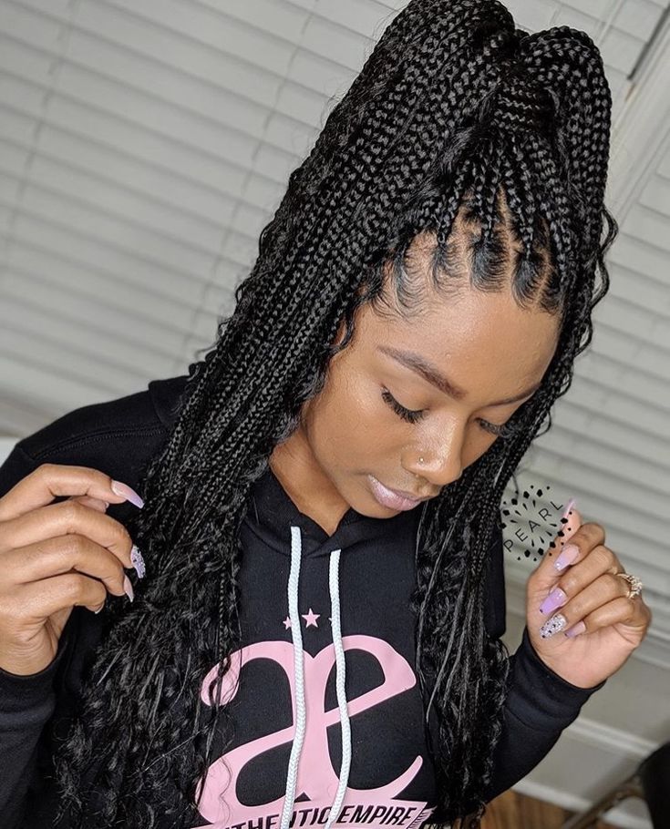 Bohemian Knotless braidshow to style, tutorials & maintenance Hot