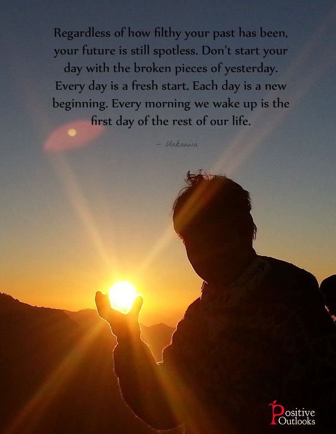 Each Day Is A New Beginning | New beginnings, Words quotes inspiration