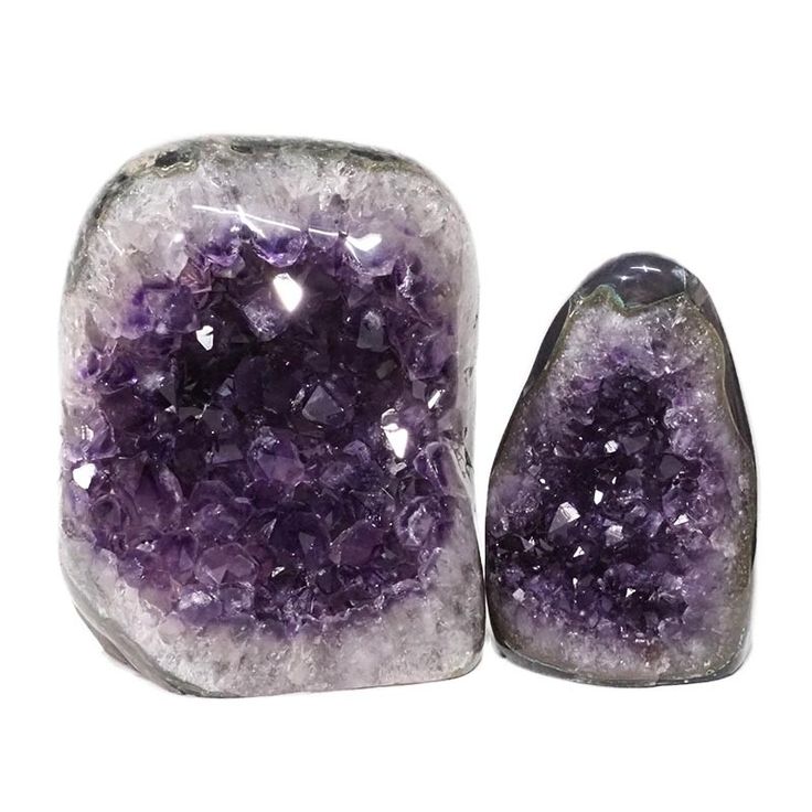 Amethyst Display Specimen from a Geode Side Almost Fluorescent 10673C Amethyst Display Specimen from a Geode Side Almost Fluorescent 10673C